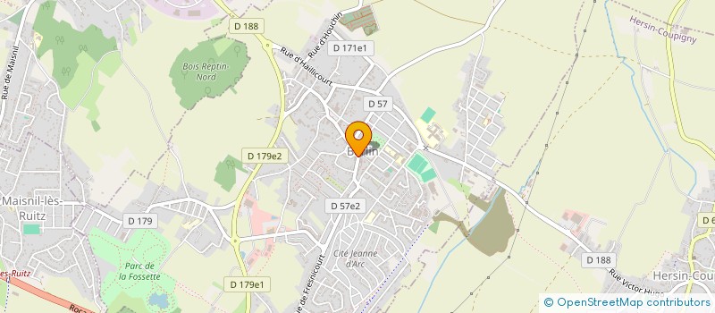 localisation de l'entreprise MADAME CECILE VERMERSCH à BARLIN