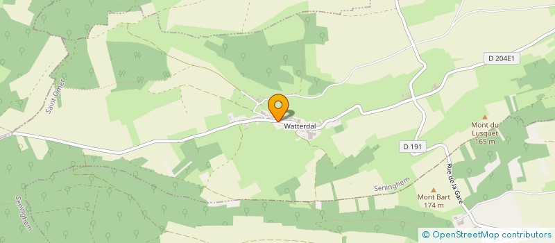 localisation de l'entreprise MADAME CECILE VERWAERDE  SENINGHEM