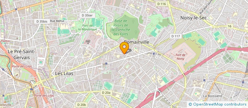 localisation de l'entreprise MADAME CECILE VIALLON à ROMAINVILLE