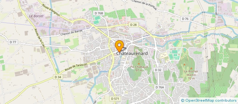 localisation de l'entreprise MADAME CECILE VILLESSECHE à CHATEAURENARD