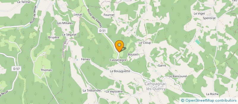 localisation de l'entreprise MADAME CECILE VIPLE DE CRAIEYE  MAZEYROLLES