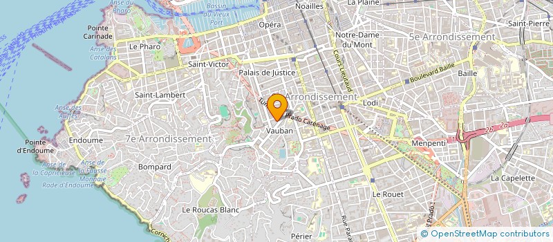 localisation de l'entreprise MADAME CECILE WILLIGSECKER à MARSEILLE