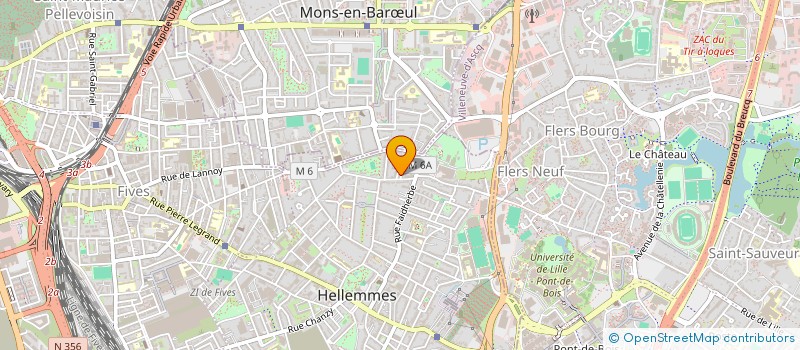 localisation de l'entreprise MADAME CECILE WINGLET à LILLE