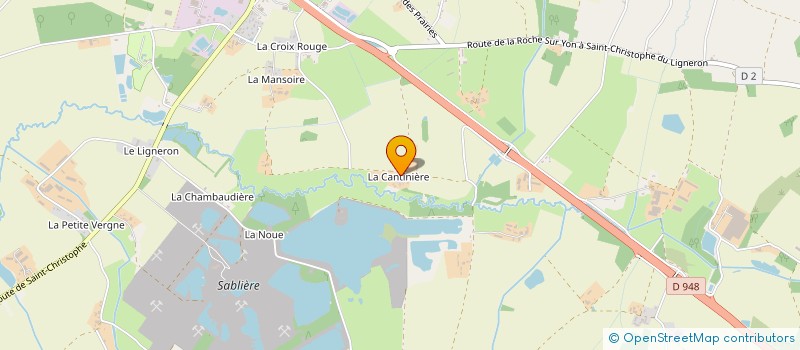 localisation de l'entreprise MADAME CECILE YVERNOGEAU  PALLUAU