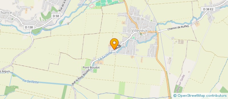 localisation de l'entreprise MADAME CECILE ZILIOLI  VILLEVIEUX