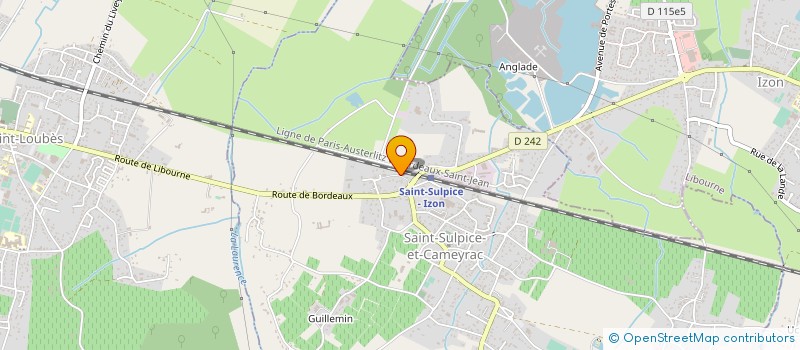 localisation de l'entreprise MADAME CECILE ZUBILLAGA  SAINT-SULPICE-ET-CAMEYRAC