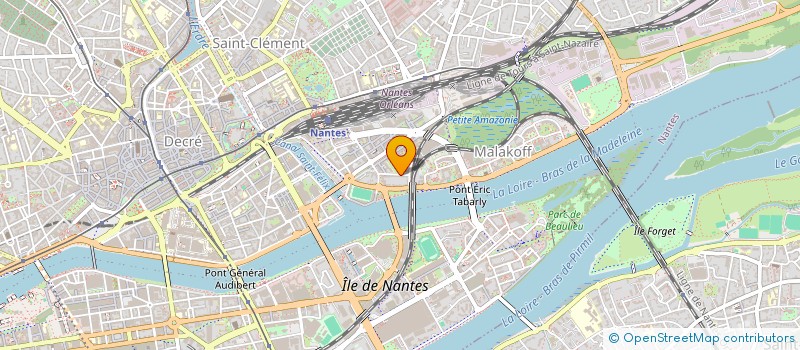 localisation de l'entreprise MADAME CECILIA ABAURRE DE LORA à NANTES