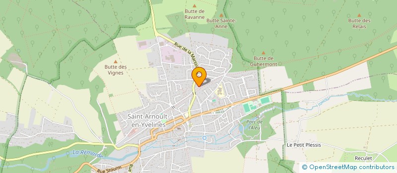 localisation de l'entreprise MADAME CECILIA AGUIRRE  SAINT-ARNOULT-EN-YVELINES