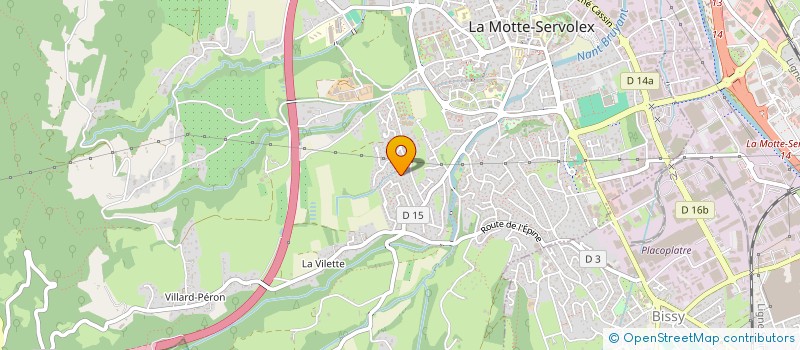 localisation de l'entreprise MADAME CECILIA ALLEMAN à LA MOTTE-SERVOLEX