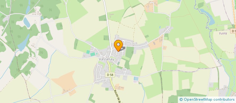 localisation de l'entreprise MADAME CECILIA ASSELINEAU  VASSELAY