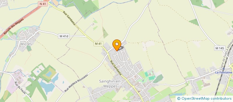 localisation de l'entreprise MADAME CECILIA AVELLINO à SAINGHIN-EN-WEPPES