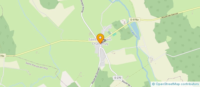 localisation de l'entreprise MADAME CECILIA BARBOT  SAINT-GERMAIN-CHASSENAY