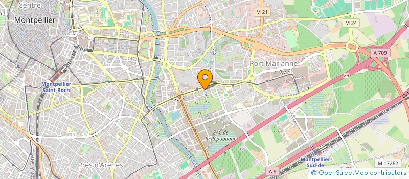 localisation de l'entreprise MADAME CECILIA BARBUT à MONTPELLIER