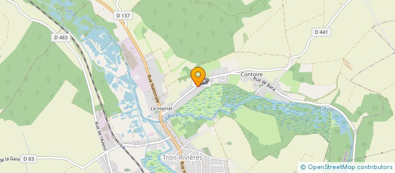 localisation de l'entreprise MADAME CECILIA BECKER  TROIS-RIVIERES