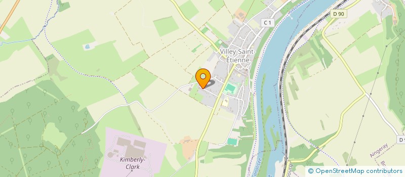 localisation de l'entreprise MADAME CECILIA BELOT  VILLEY-SAINT-ETIENNE