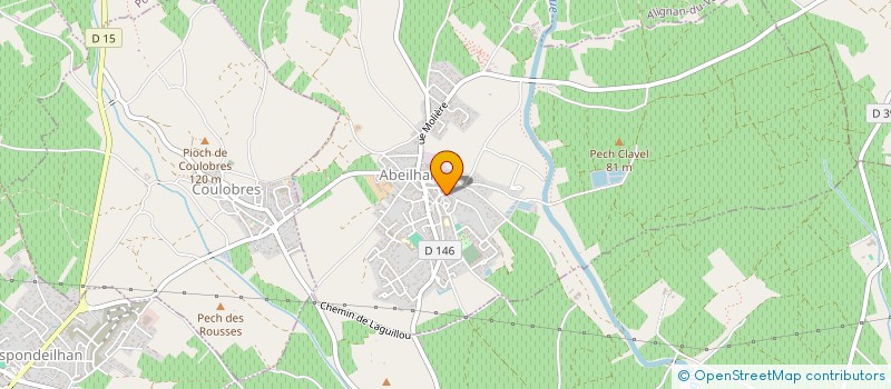 localisation de l'entreprise MADAME CECILIA BERMEJO  ABEILHAN