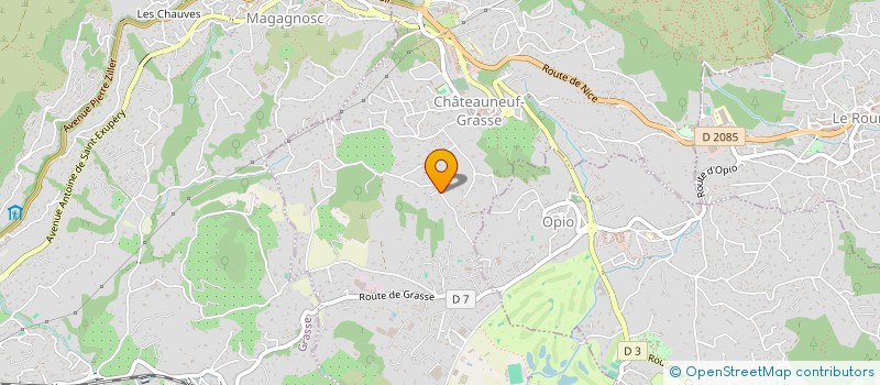 localisation de l'entreprise MADAME CECILIA BOENNEC  CHATEAUNEUF-GRASSE