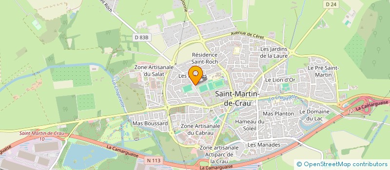 localisation de l'entreprise MADAME CECILIA BOGARD à SAINT-MARTIN-DE-CRAU