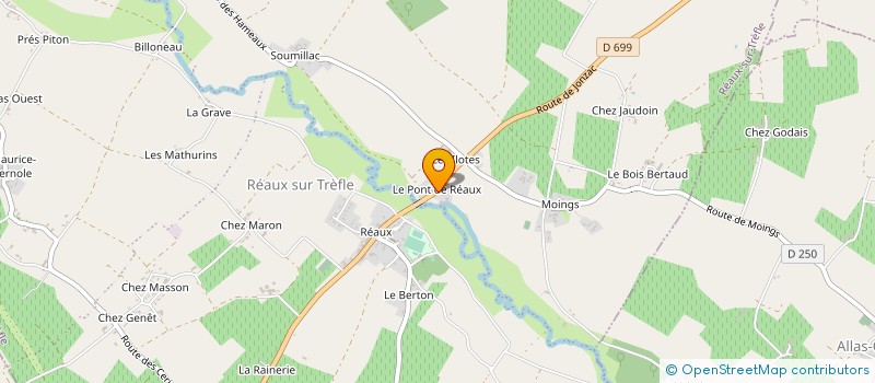 localisation de l'entreprise MADAME CECILIA BOUCHAIN  REAUX SUR TREFLE