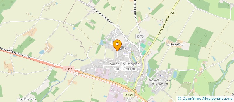 localisation de l'entreprise MADAME CECILIA BOUQUET  PALLUAU