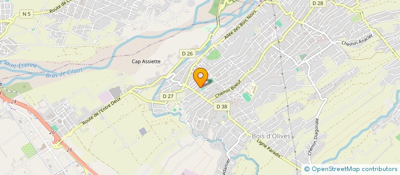 localisation de l'entreprise MADAME CECILIA BRICOUT à ANNECY