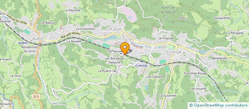 localisation de l'entreprise MADAME CECILIA BROCHET  AUBIN