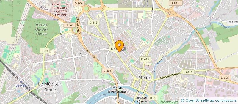 localisation de l'entreprise MADAME CECILIA BRUTAR à MELUN