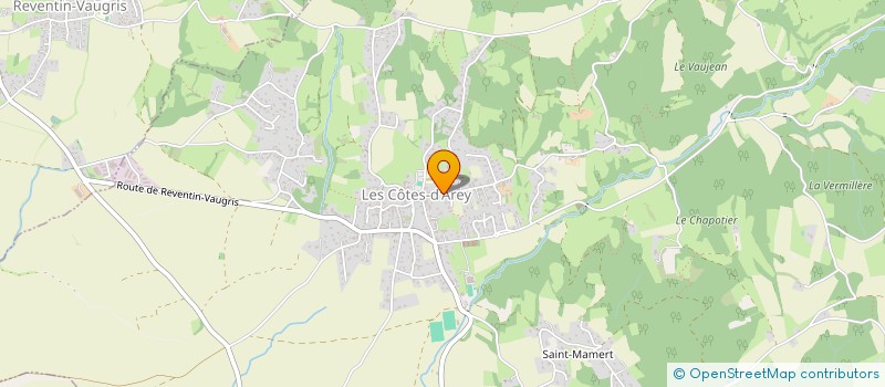 localisation de l'entreprise MADAME CECILIA BULTEL  LES COTES-D'AREY