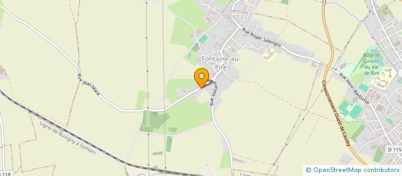 localisation de l'entreprise MADAME CECILIA BURIE  FONTAINE-AU-PIRE