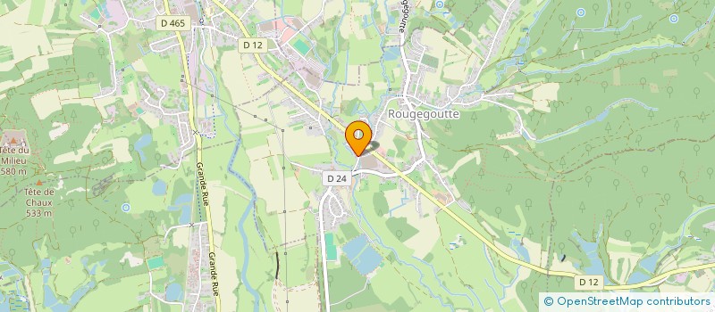 localisation de l'entreprise MADAME CECILIA CASTANEDA NUNEZ à ROUGEGOUTTE