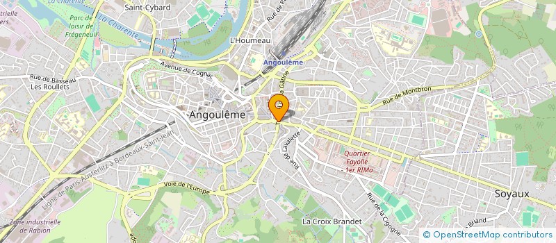 localisation de l'entreprise MADAME CECILIA CAUSSE à ANGOULEME