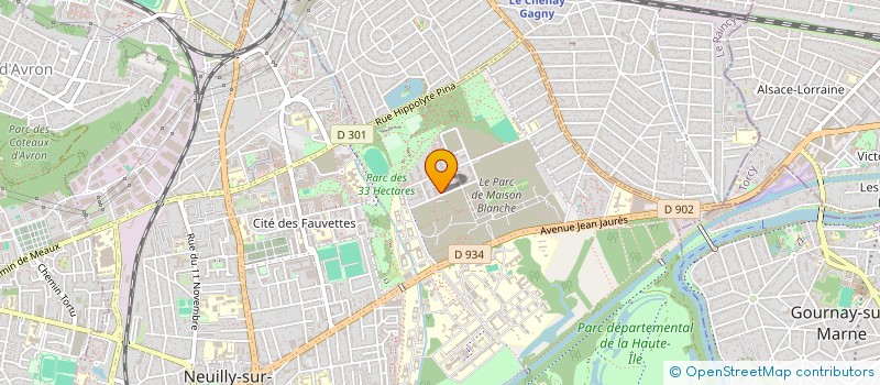 localisation de l'entreprise MADAME CECILIA CHIKIROU à NEUILLY-SUR-MARNE