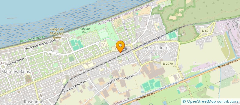 localisation de l'entreprise MADAME CECILIA CRANDAL à DUNKERQUE