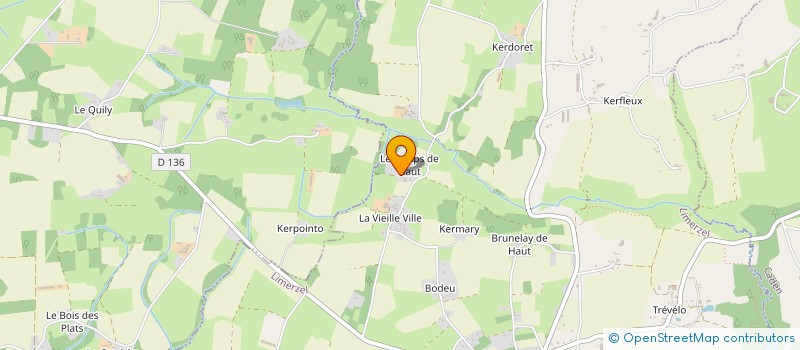 localisation de l'entreprise MADAME CECILIA DANIEL  LIMERZEL