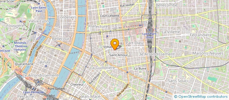 localisation de l'entreprise MADAME CECILIA DELGADO  LYON