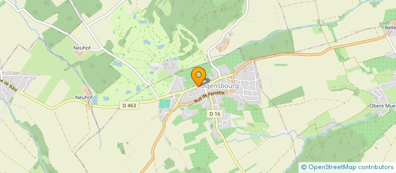 localisation de l'entreprise MADAME CECILIA DEMOL  FOLGENSBOURG