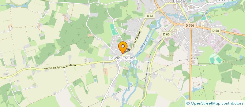 localisation de l'entreprise MADAME CECILIA DESBOIS  BAUGE-EN-ANJOU