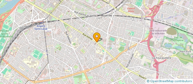 localisation de l'entreprise MADAME CECILIA DROGOU à ANGERS