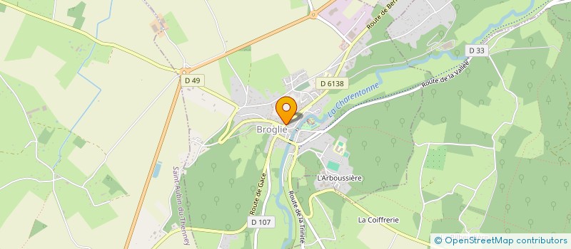 localisation de l'entreprise MADAME CECILIA DROUANT  BROGLIE