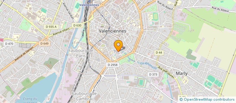 localisation de l'entreprise MADAME CECILIA DUBOIS  VALENCIENNES