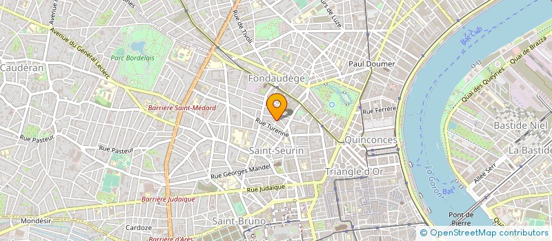 localisation de l'entreprise MADAME CECILIA EDEL à BORDEAUX