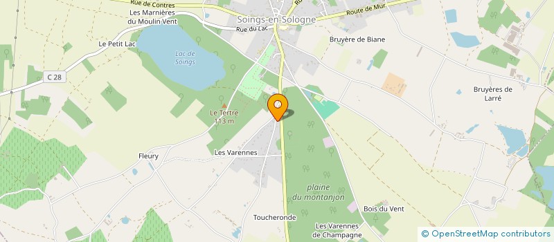 localisation de l'entreprise MADAME CECILIA ELICOT  SOINGS-EN-SOLOGNE