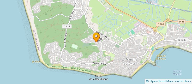 localisation de l'entreprise MADAME CECILIA EMO  LA TRANCHE-SUR-MER