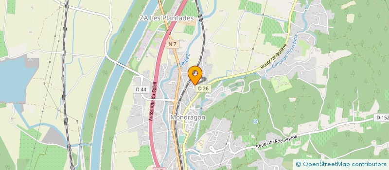 localisation de l'entreprise MADAME CECILIA FERNANDES PEREIRA  MONDRAGON