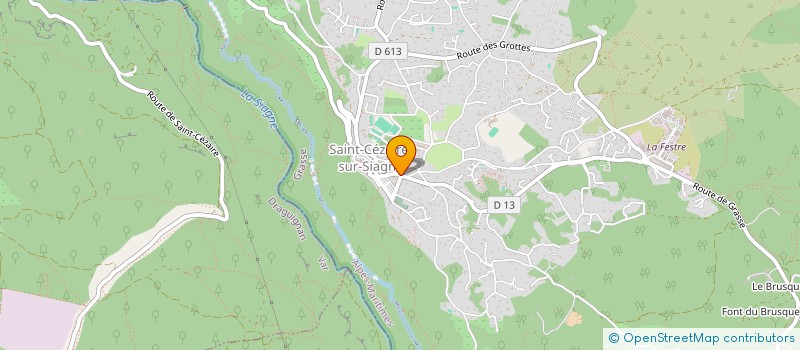 localisation de l'entreprise MADAME CECILIA FEVRIER à SAINT-CEZAIRE-SUR-SIAGNE