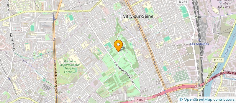 localisation de l'entreprise MADAME CECILIA FONSECA à VITRY-SUR-SEINE