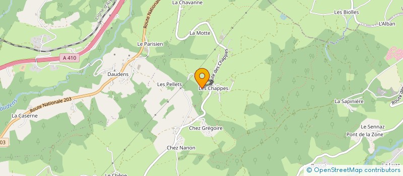 localisation de l'entreprise MADAME CECILIA FOSCHINI  FILLIERE