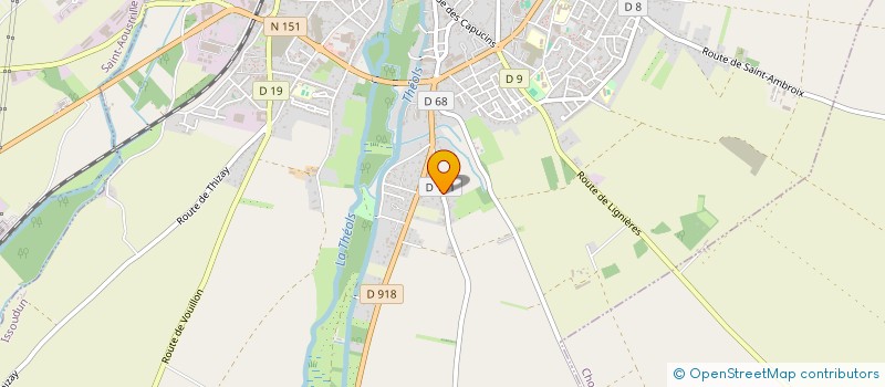 localisation de l'entreprise MADAME CECILIA FRELON à ISSOUDUN