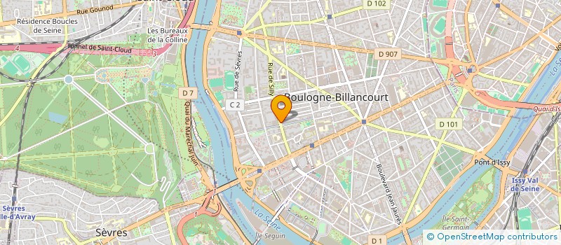 localisation de l'entreprise MADAME CECILIA GARCIA à BOULOGNE-BILLANCOURT