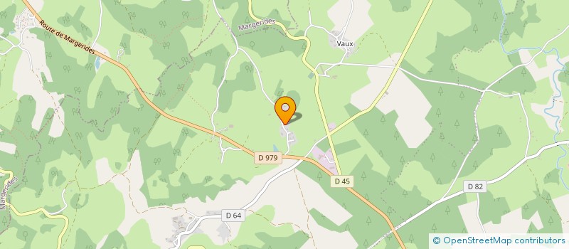 localisation de l'entreprise MADAME CECILIA GODENECHE  SARROUX - SAINT JULIEN